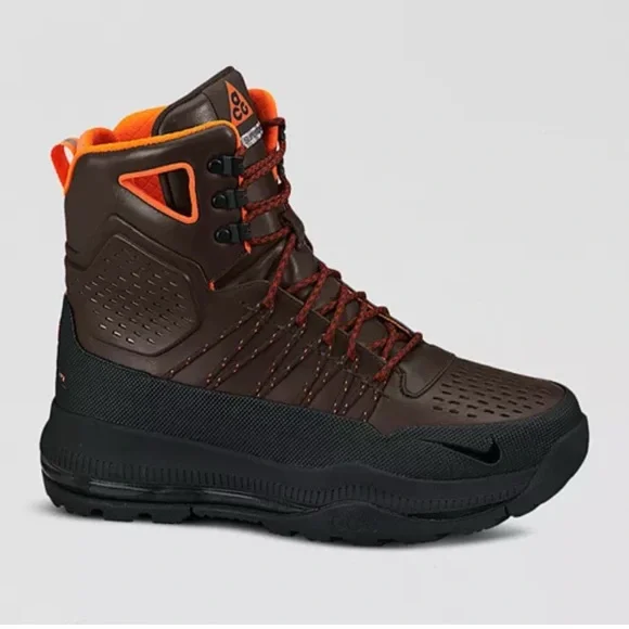 Nike ACG Black and Orange Hiking Boots Nike ACG Ashiko Flywire Boot 2009 Men main image 3